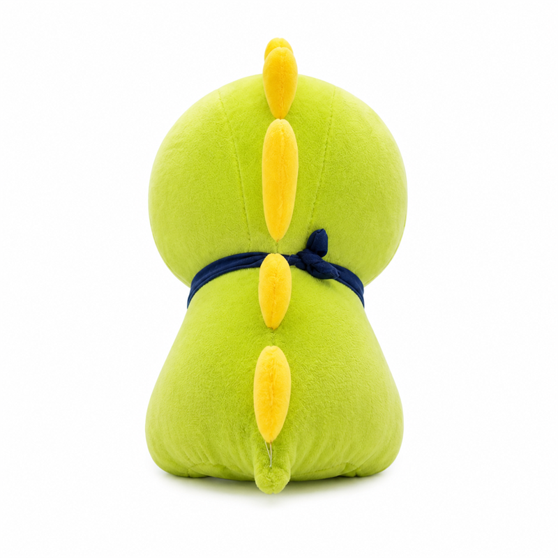 Big Head Green Dinosaur Plush Toy Children Gift Cute Doll Sleeping Pillow Hugs Stuffed Animal Toys