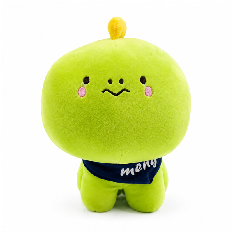 Big Head Green Dinosaur Plush Toy Children Gift Cute Doll Sleeping Pillow Hugs Stuffed Animal Toys
