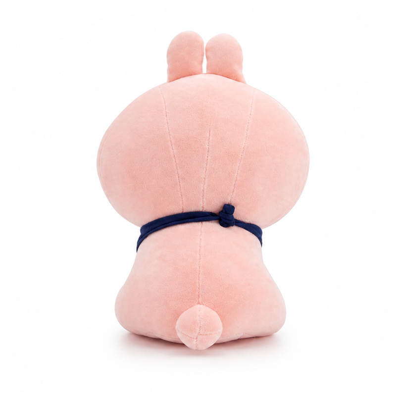 Big Head Pink Rabbit Plush Toy Children Gift Cute Doll Sleeping Pillow Hugs Stuffed Animal Toys