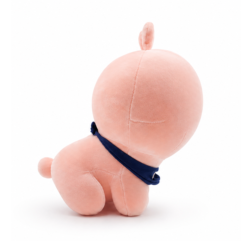 Big Head Pink Rabbit Plush Toy Children Gift Cute Doll Sleeping Pillow Hugs Stuffed Animal Toys