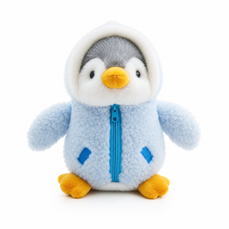 Blue Baby Penguin Plush Toy Children Gift Cute Doll Sleeping Pillow Hugs Stuffed Animal Toys