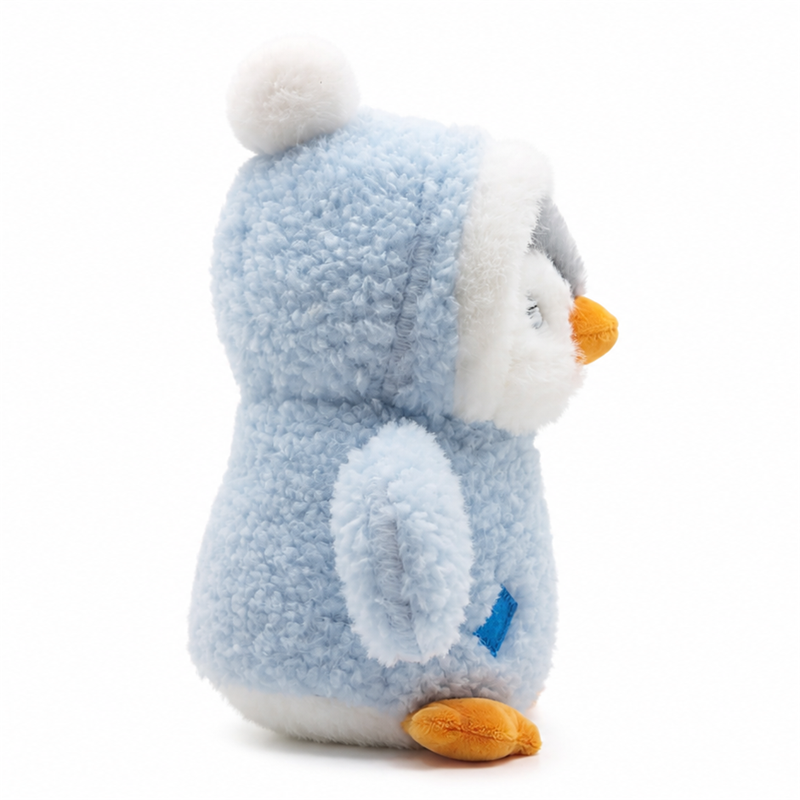 Blue Baby Penguin Plush Toy Children Gift Cute Doll Sleeping Pillow Hugs Stuffed Animal Toys