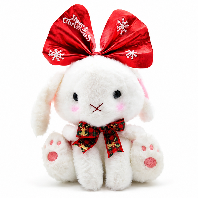 Christmas Bunny Rabbit Deer Plush Toy Children Gift Cute Doll Stuffed Animal Toys