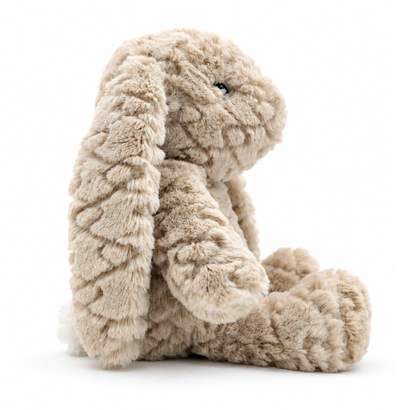 Cream Floppy Ear Rabbit Plush Toy Children Gift Playtime Cute Doll Stuffed Animal Toys
