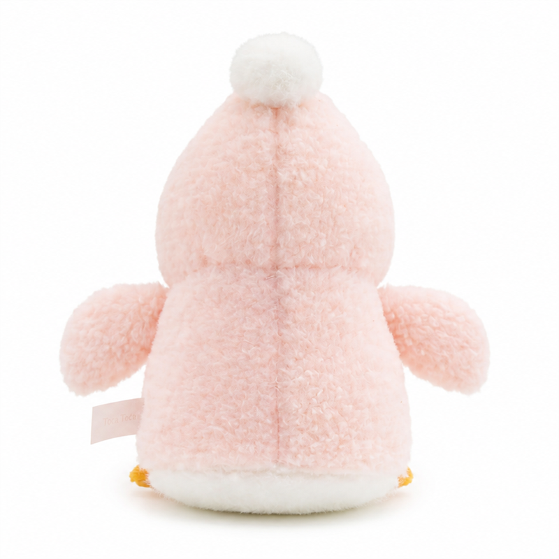 Cute Baby Penguin Plush Toy in Lovely Pink Costume