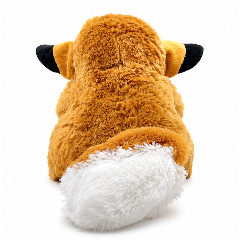 Lovely Orange Lemur Plush Toy with Long Tail Children Gift Cute Doll Stuffed Animal Toys