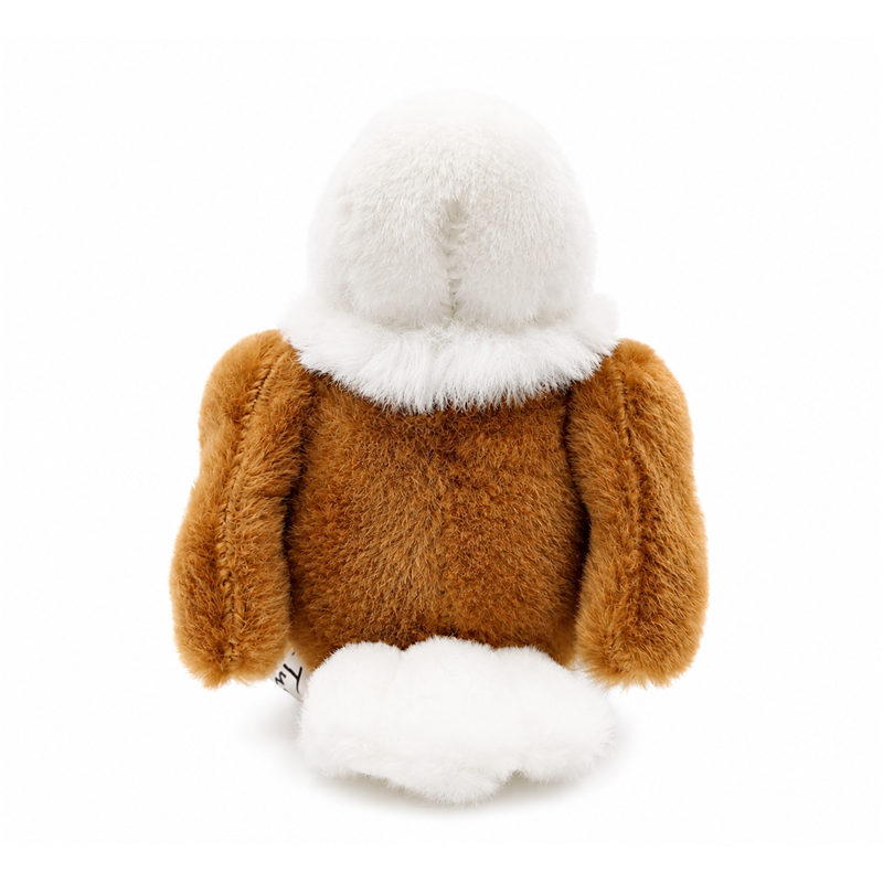 Bald Eagle Plush Toy with White Head Children Gift Cute Stuffed Animal Doll