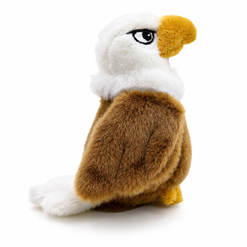 Bald Eagle Plush Toy with White Head Children Gift Cute Stuffed Animal Doll